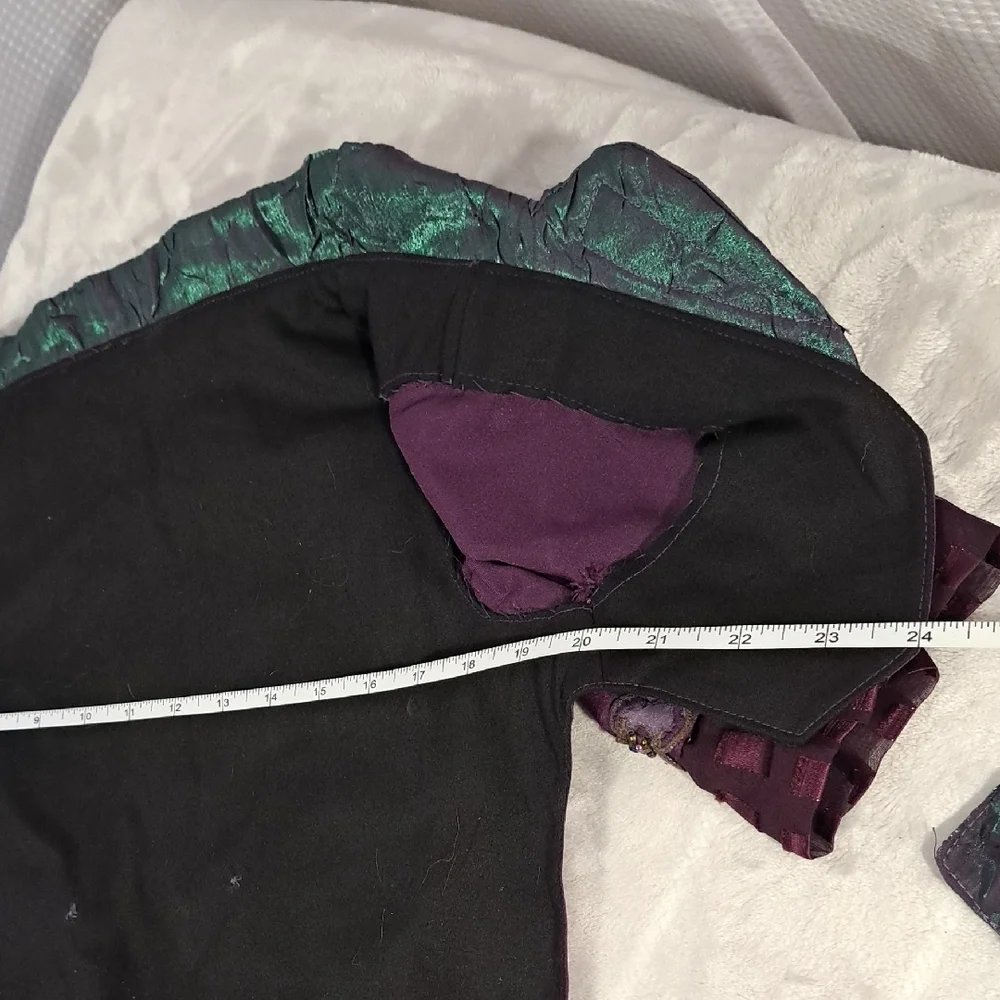 NWOT Elegant Purple Dog Tuxedo Coat